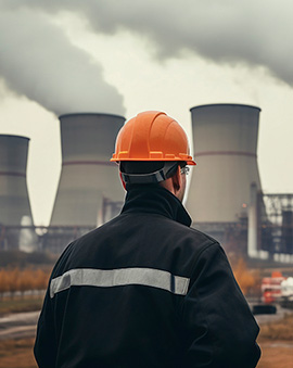 Refinery engineer on site